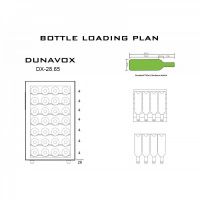 Купить отдельностоящий винный шкаф Dunavox DX-28.65C